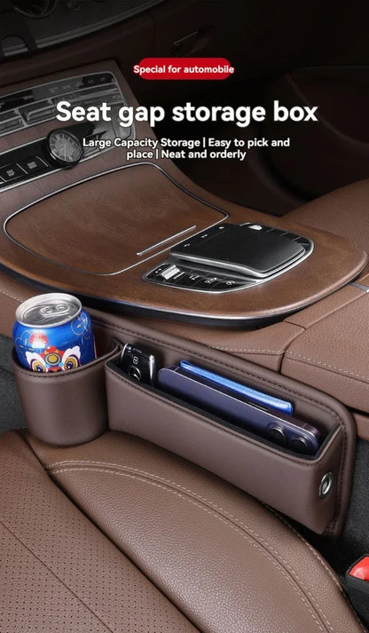 🔥HOT SALE 50% OFF 💖Car leather cup holder gap bag